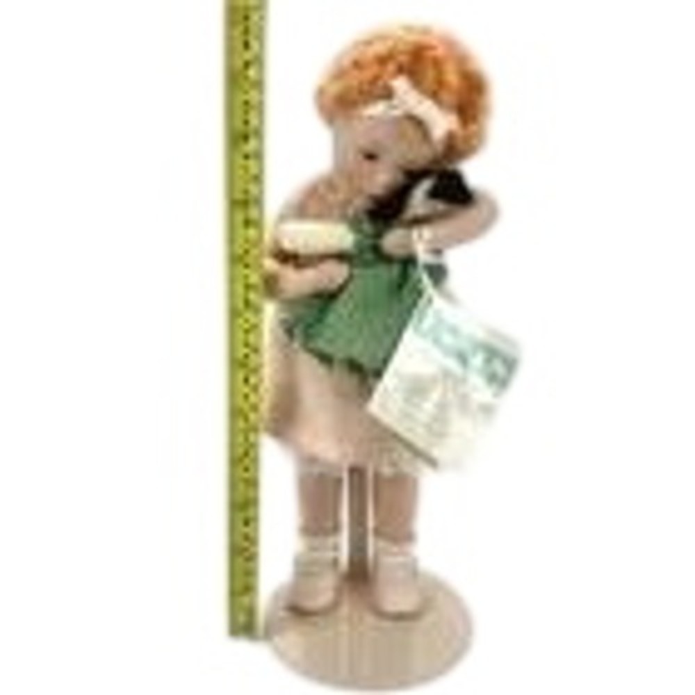 1988 Hamilton Collection Love is Blind Porcelain Doll Bessie Pease Gutmann 12in - Picture 2 of 12